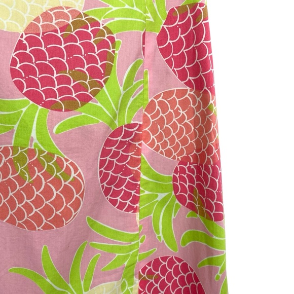 Lilly Pulitzer Vintage Pineapple Strapless Cotton Dress - Picture 7 of 13